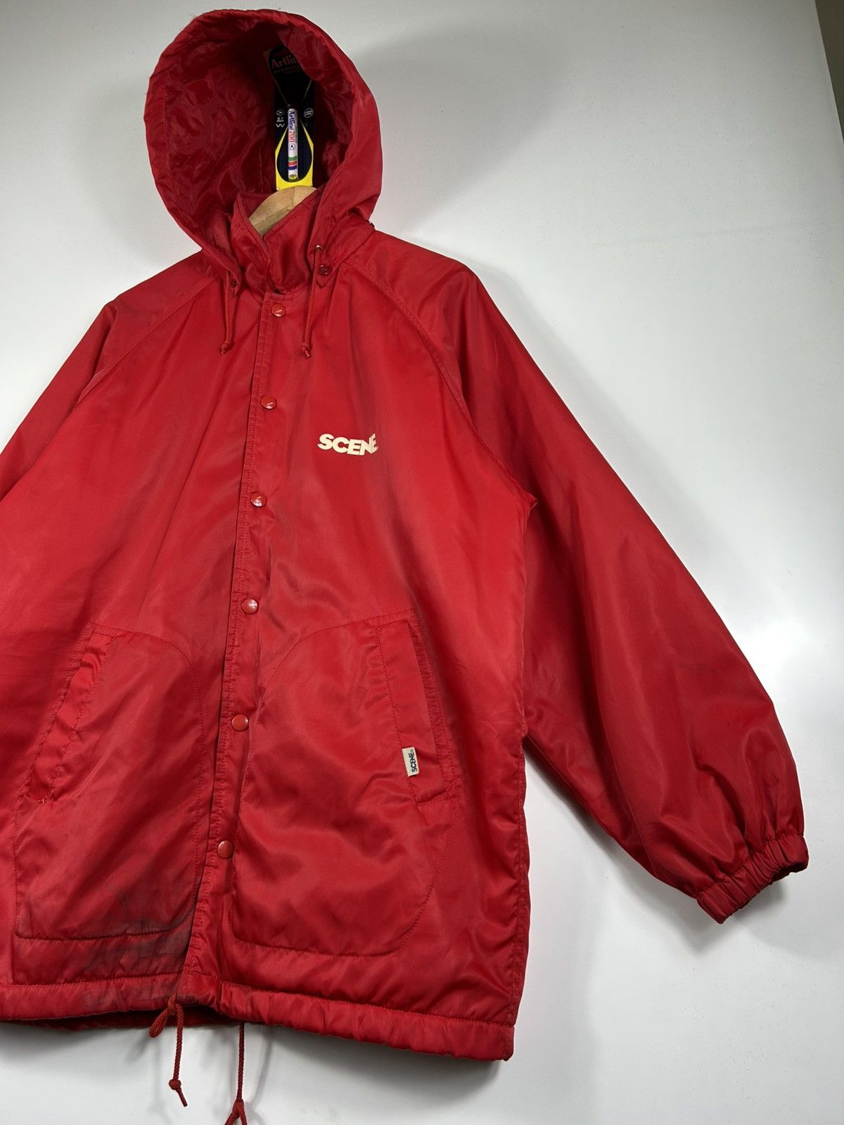 Vintage ⚡️Vintage America Hauian Scene Hooded Coach Jacket Size US M / EU 48-50 / 2 - 3 Thumbnail