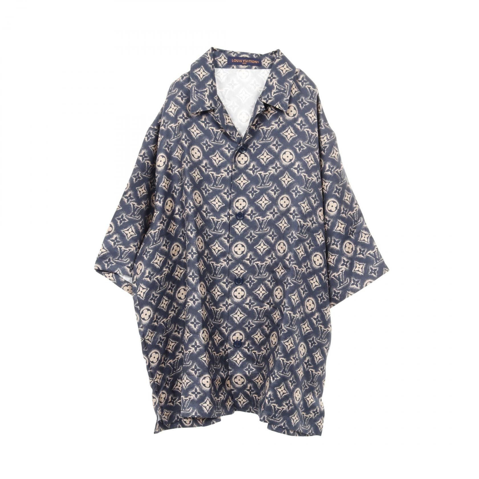 Louis Vuitton Louis Vuitton Louis Vuitton Monogram Silk Top Others Tops Size ONE SIZE - 1 Thumbnail