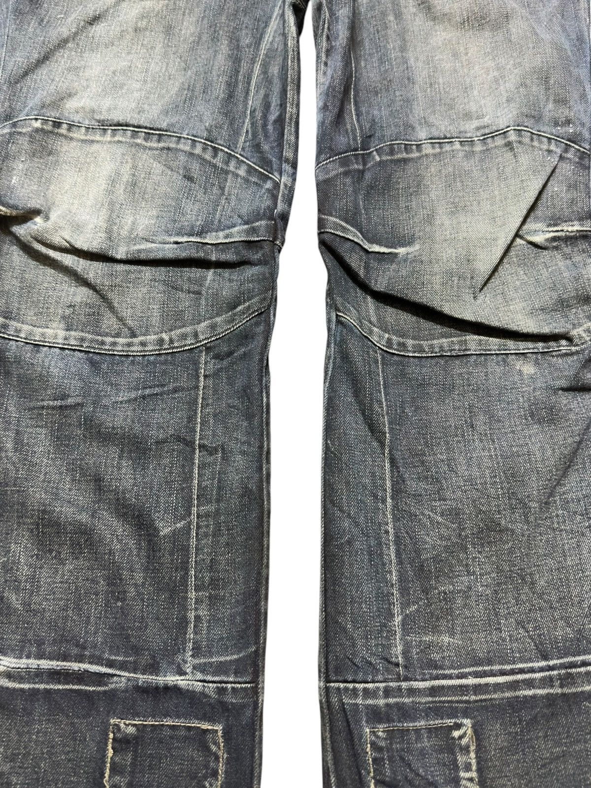 G-Star Vintage G-Star Raw 3301 Double Knee Tactical Jeans Size US 34 / EU 50 - 3 Thumbnail
