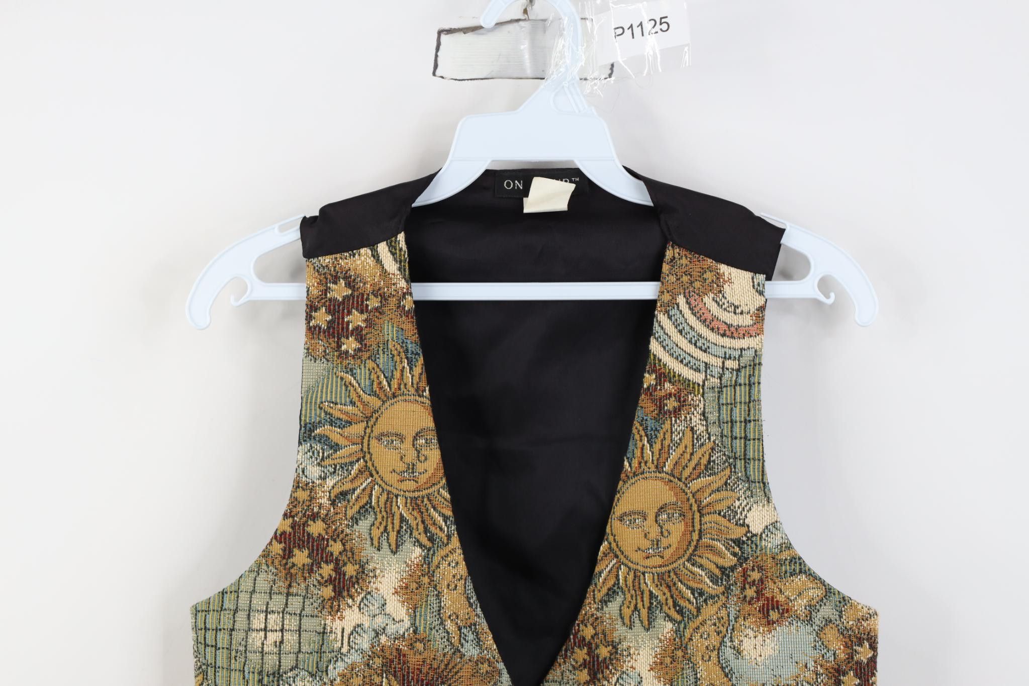 Vintage Vintage 90s Streetwear Sun Star Tie Back Vest Jacket Size S / US 4 / IT 40 - 2 Thumbnail