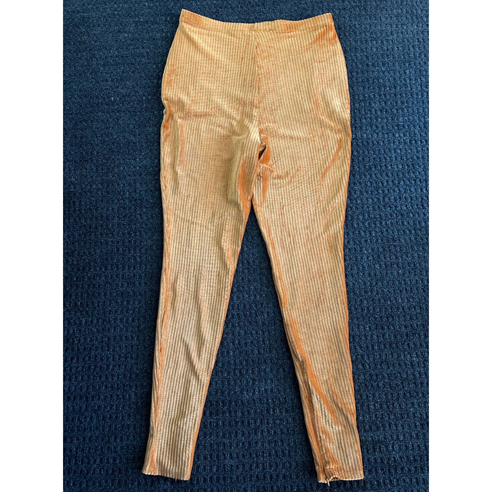 Juicy Couture Juicy Couture Textured Pull On Pants XL Orange Copper California Sunrise NEW Size 40" / US 18 - 5 Thumbnail