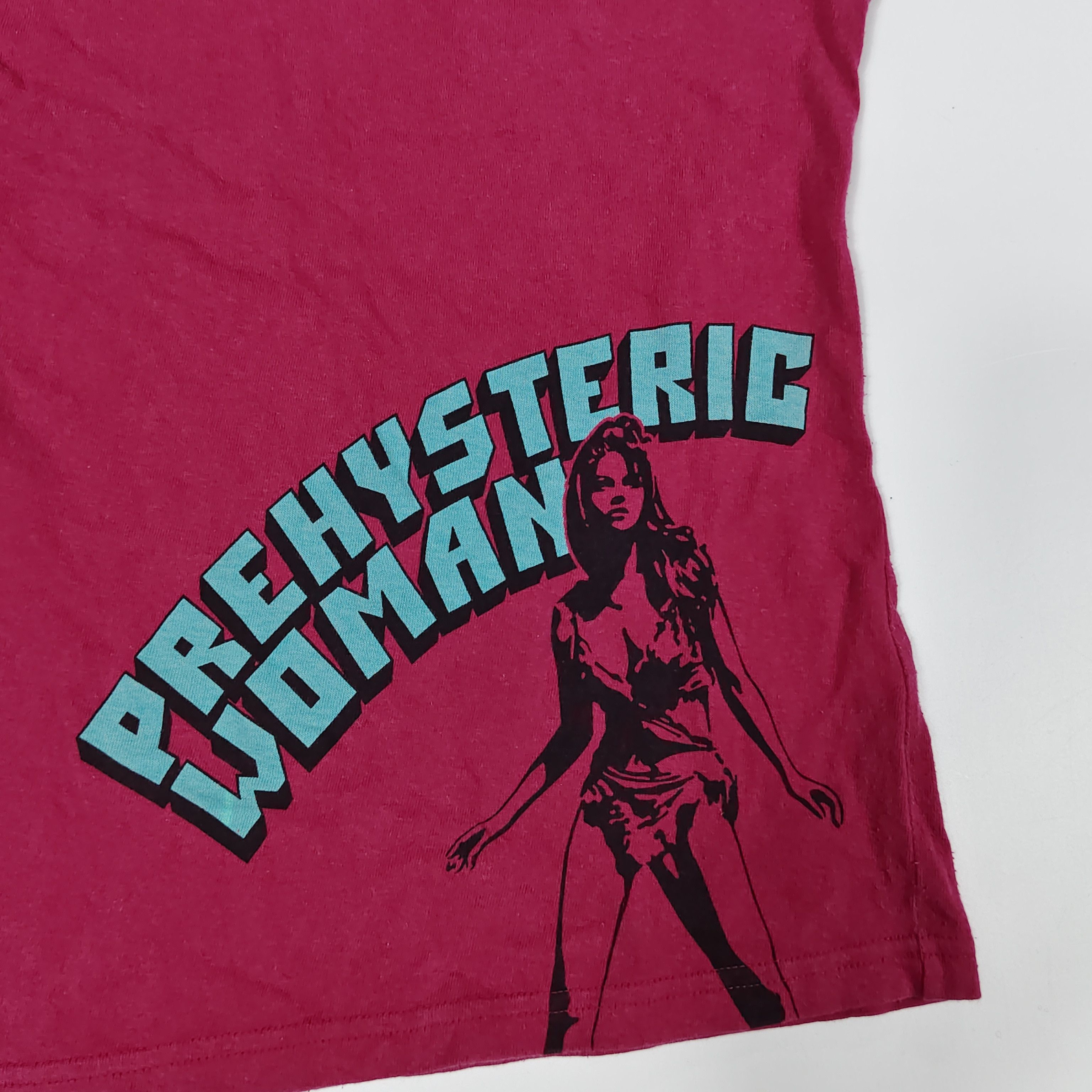 Hysteric Glamour SS2002 Hysteric Glamour PreHysteric Woman Tank Magenta #F Size US S / EU 44-46 / 1 - 3 Thumbnail
