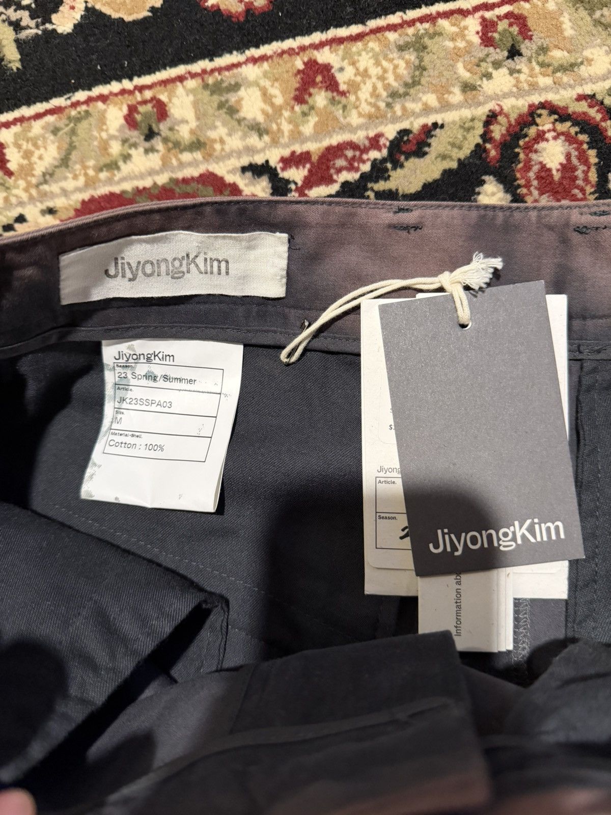 JiyongKim Jiyongkim sun bleached faded trouser Size US 30 / EU 46 - 3 Thumbnail