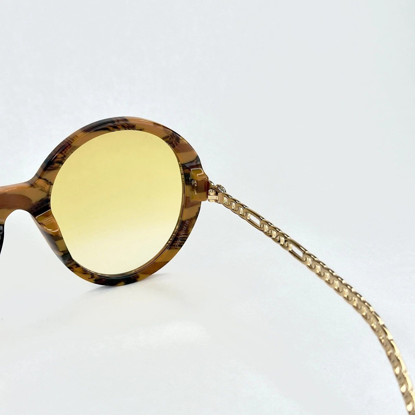 Gucci GUCCI GG0726 CHAIN 0726 Gold Brown Yellow Star 004 Size ONE SIZE - 8 Thumbnail