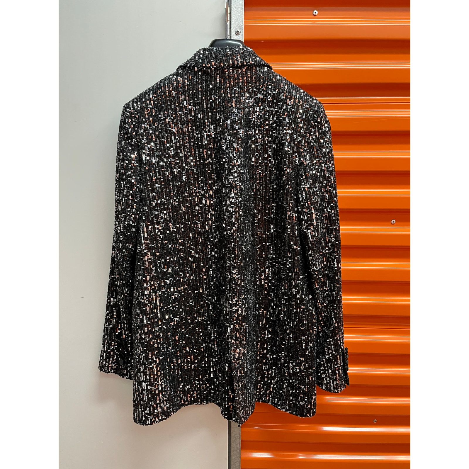 Zara ZARA - SEQUIN BLAZER / size Large Size L / US 10 / IT 46 - 7 Thumbnail