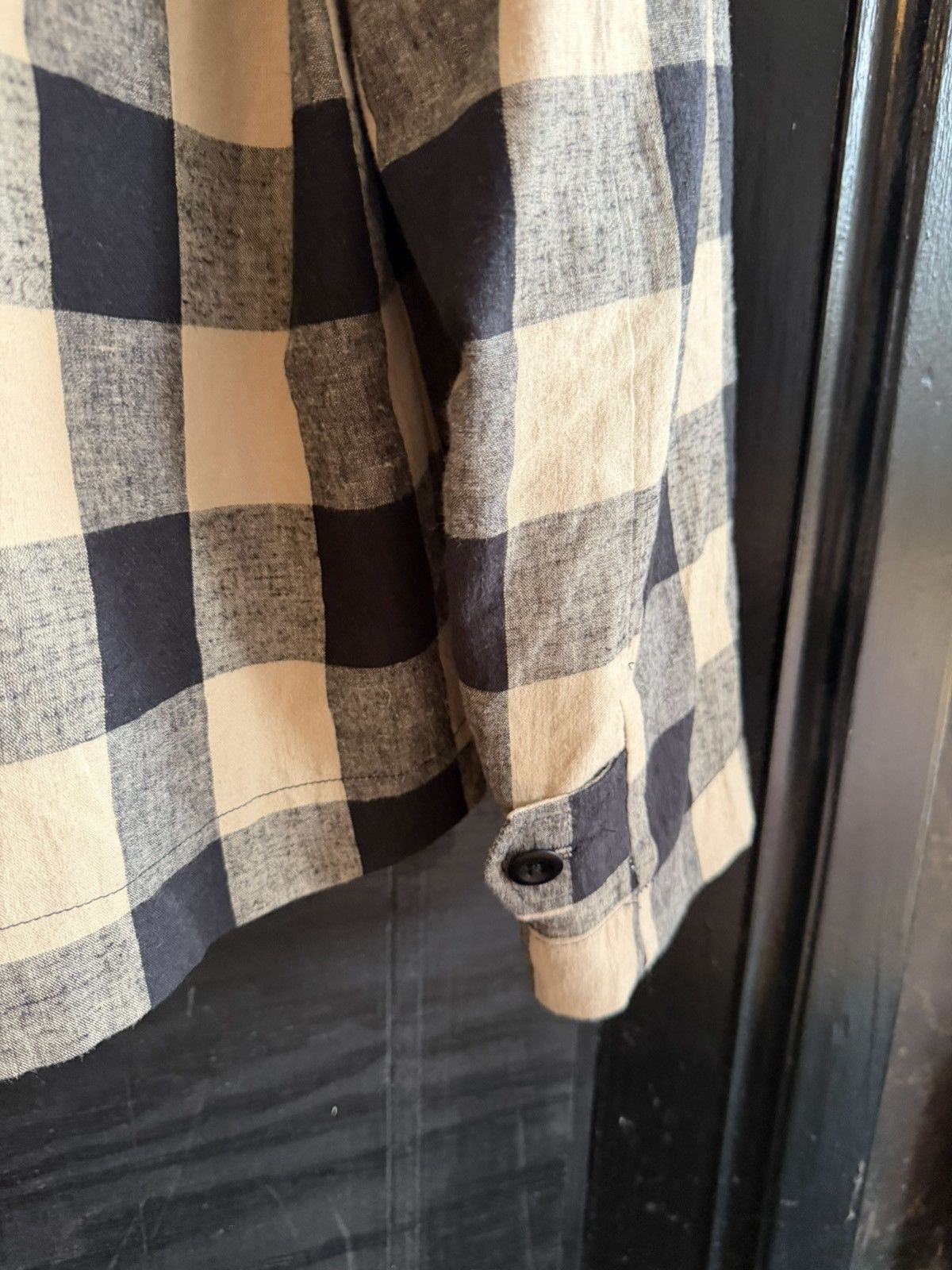 Evan Kinori Evan Kinori Zip Jacket - Cotton / Linen Check Size US S / EU 44-46 / 1 - 5 Thumbnail
