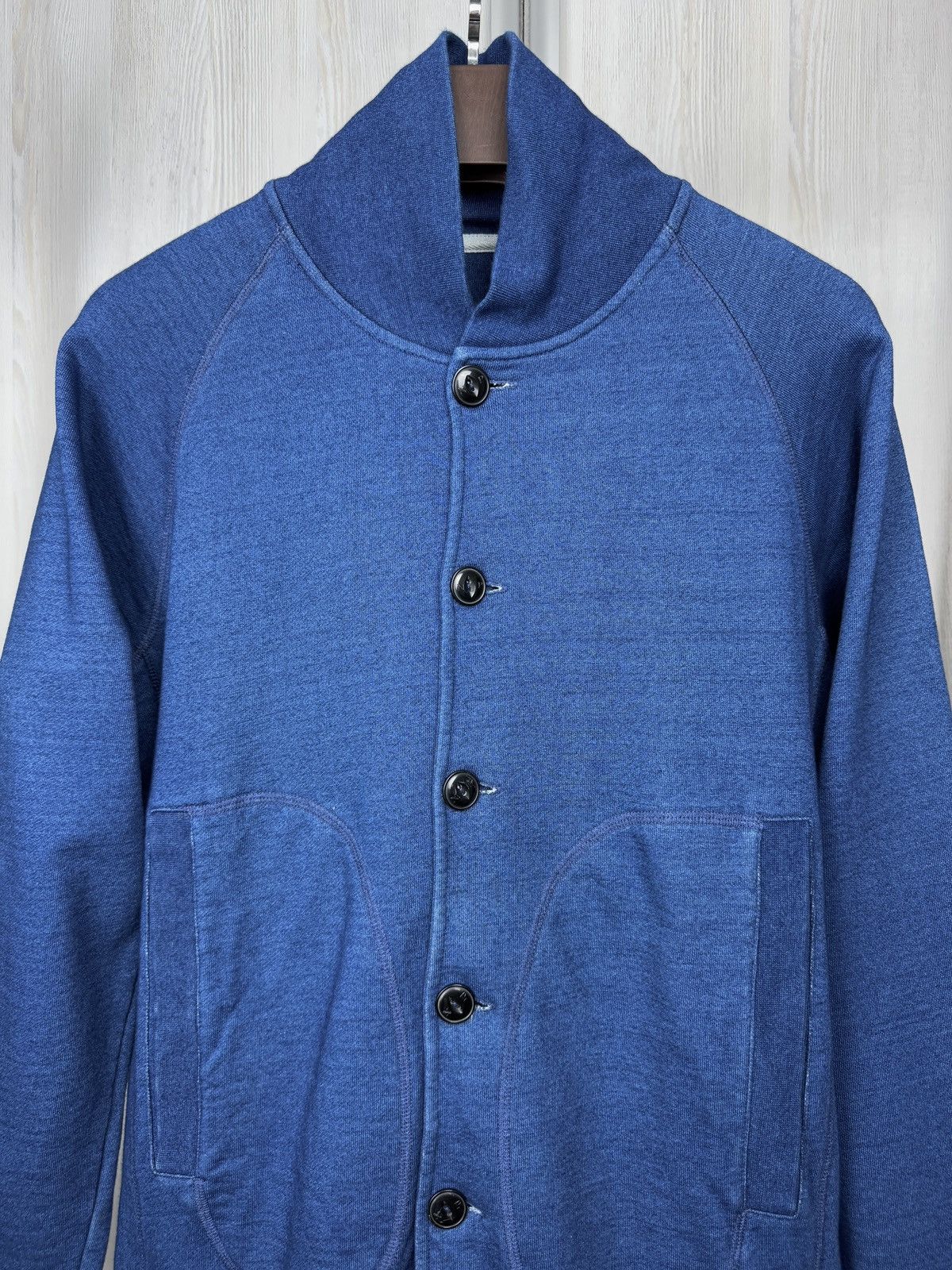 Norse Projects Norse Projects vintage blue cotton cardigan bomber jacket Size US S / EU 44-46 / 1 - 3 Thumbnail