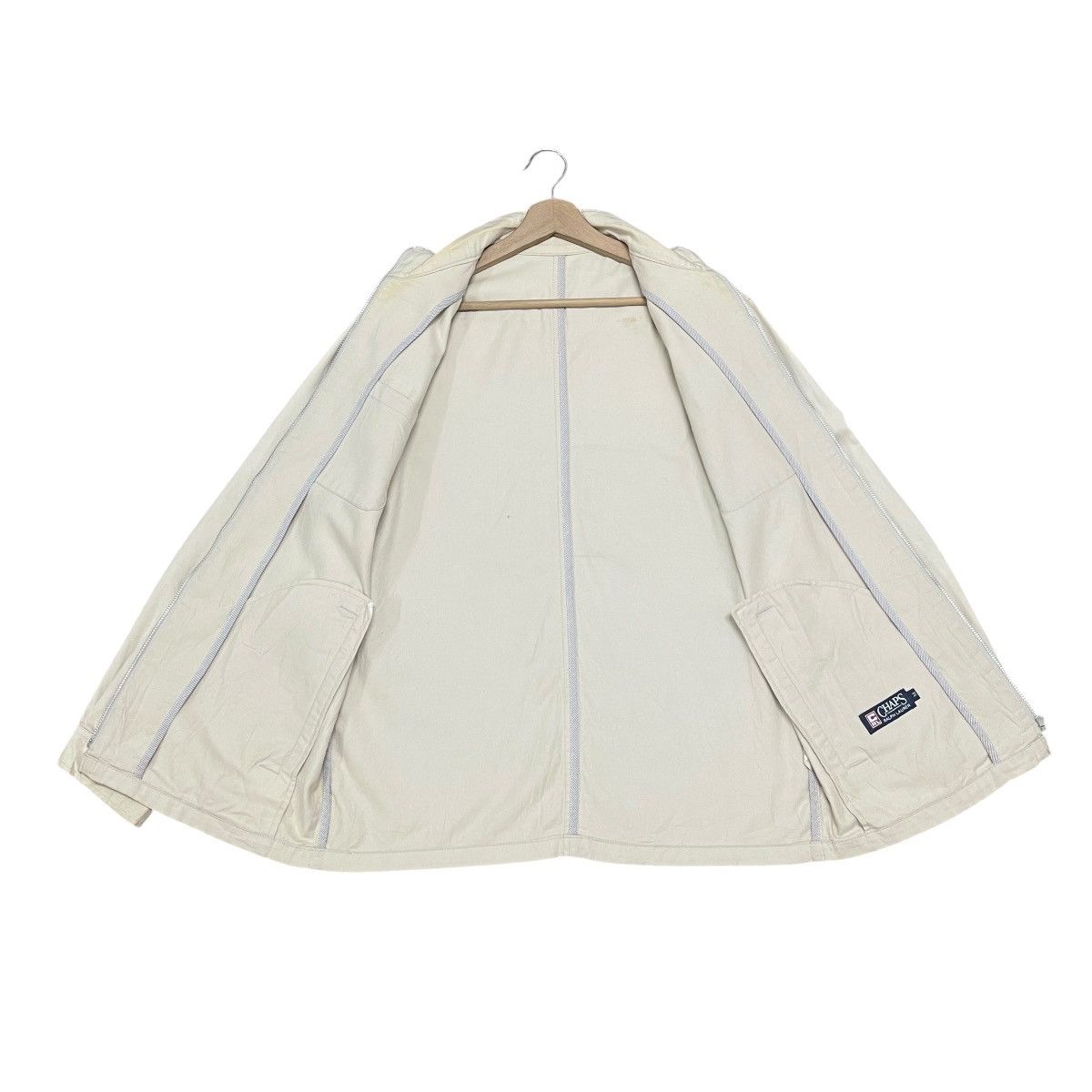 Ralph Lauren Vintage Chaps Ralph Lauren Cotton Canvas Full Zipper Jacket Size US M / EU 48-50 / 2 - 18 Thumbnail