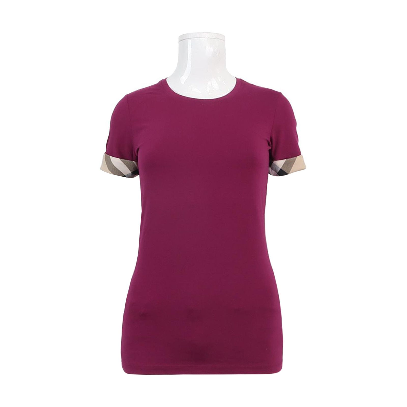 Burberry Burberry Women m Short Sleeve Shirts Size M / US 6-8 / IT 42-44 - 1 Thumbnail