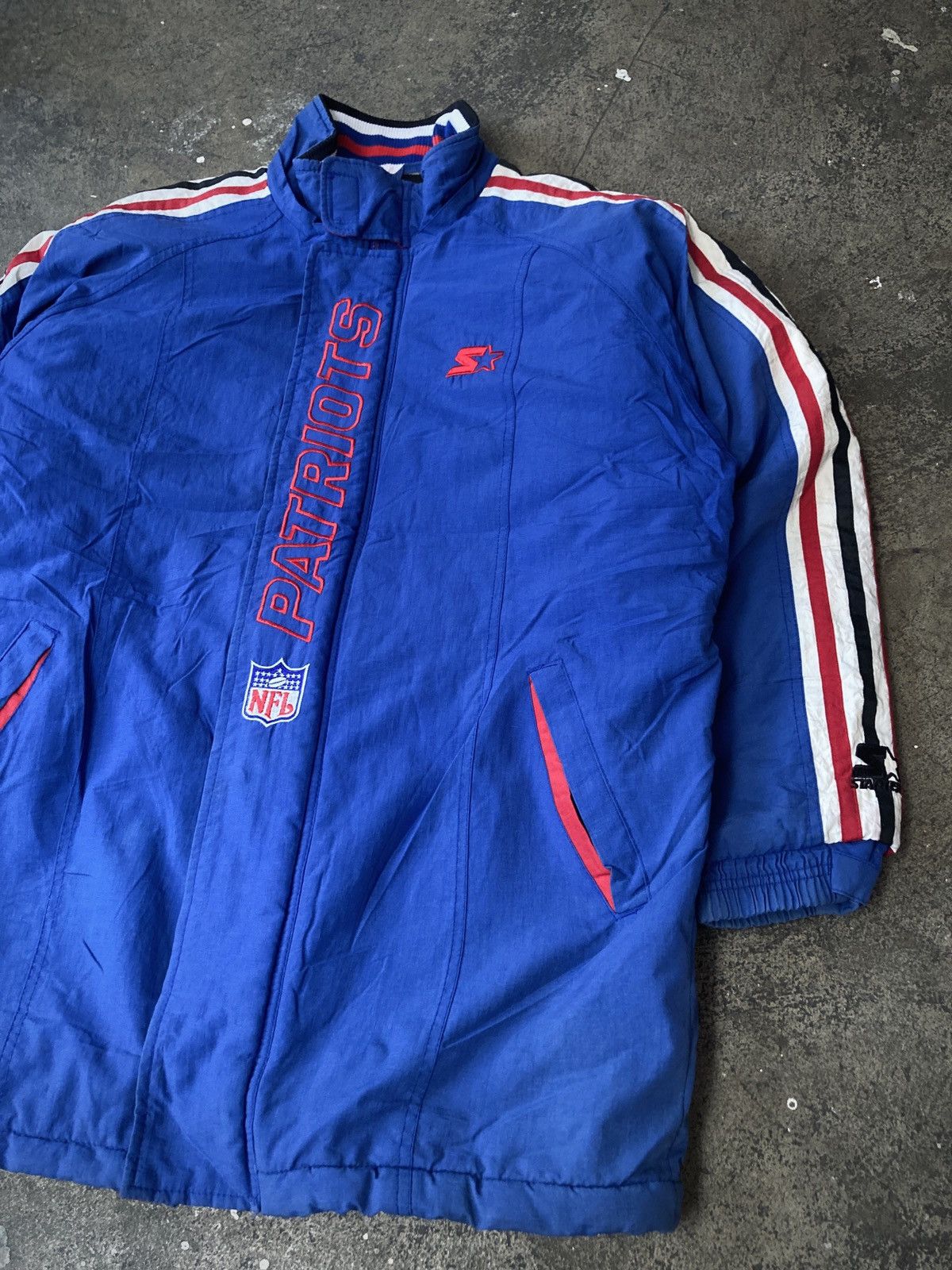 NFL Starter Vintage Vintage 90s Starter New England Patriots Parka Jacket Grailed