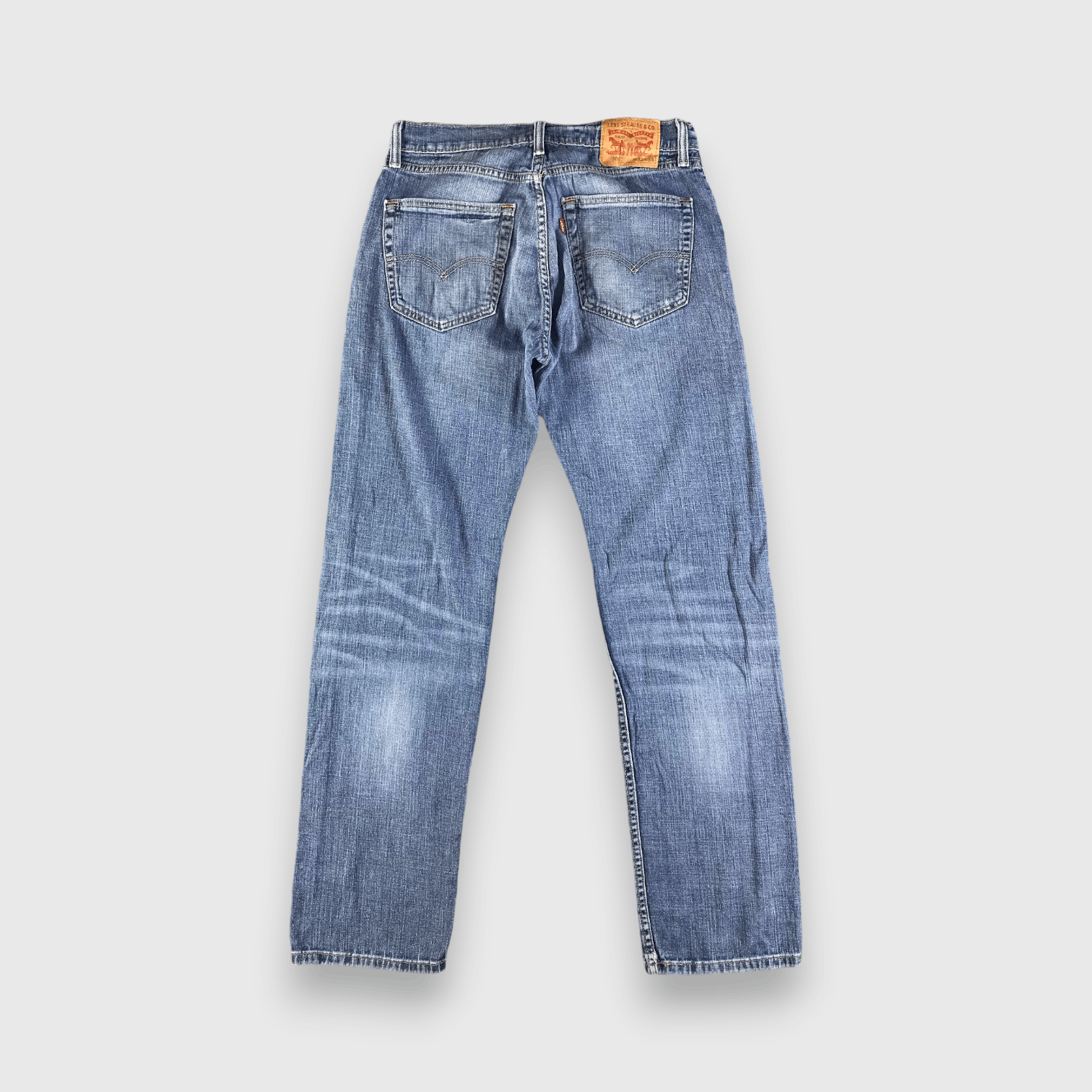 Levi's Vintage Blue Wash Levis 505 Jeans-J3454 Size US 33 - 2 Thumbnail