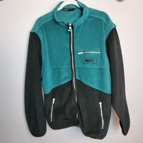 Mountain Dew Mountain Dew Men's Size Large Green Zip Up Size US L / EU 52-54 / 3 - 1 Thumbnail