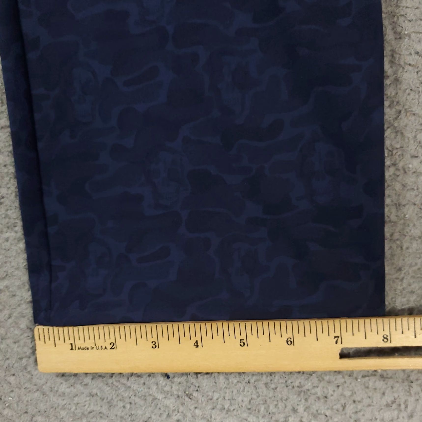 Peter Millar Peter Millar Pants Mens 40x34 Navy Blue Skull Print Camo Golf Chino Trousers Size US 40 / EU 56 - 7 Thumbnail