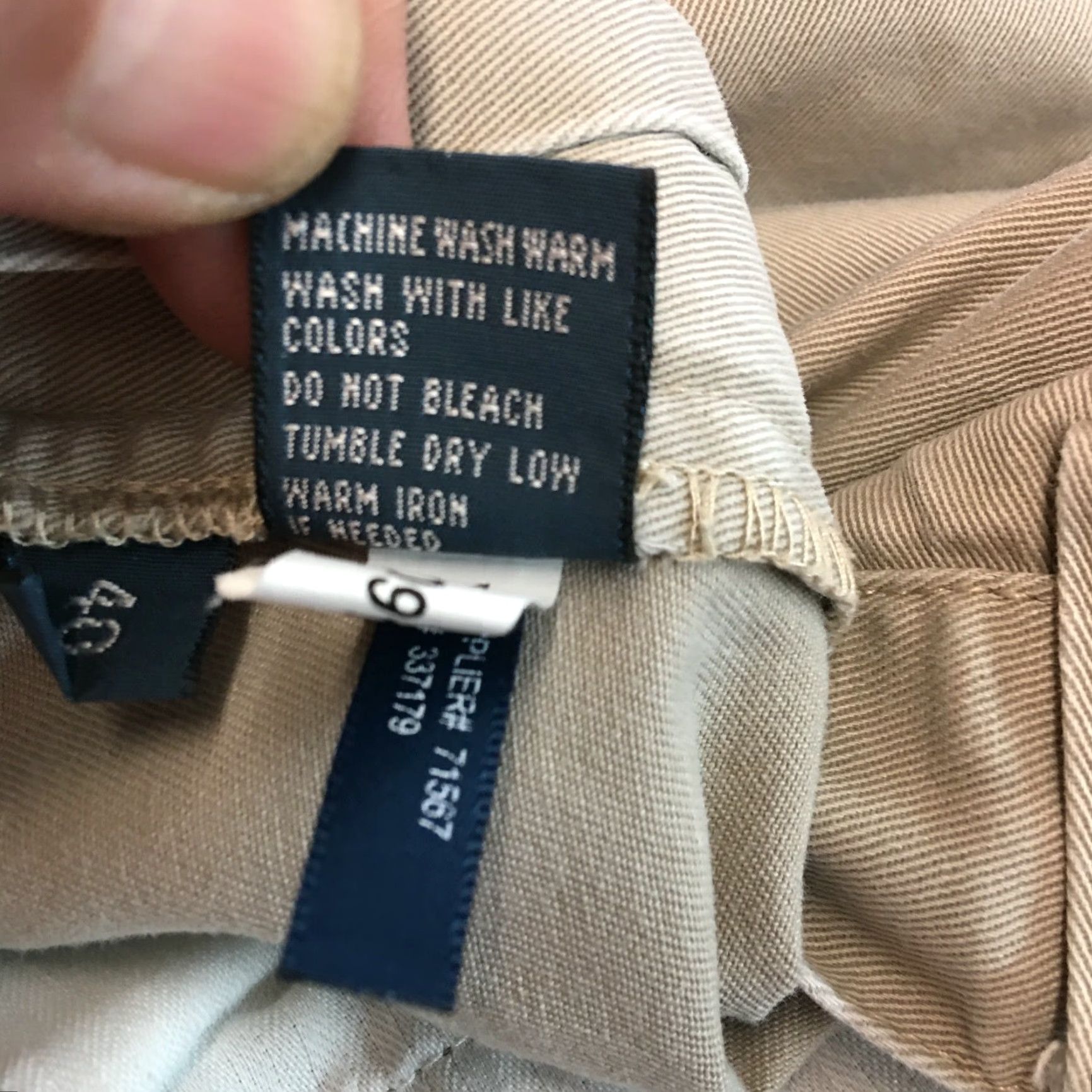 Polo Ralph Lauren Polo By Ralph Lauren Mens Regular Flat Front Classic Beige Chino Shorts Size 40 Size US L / EU 52-54 / 3 - 6 Thumbnail