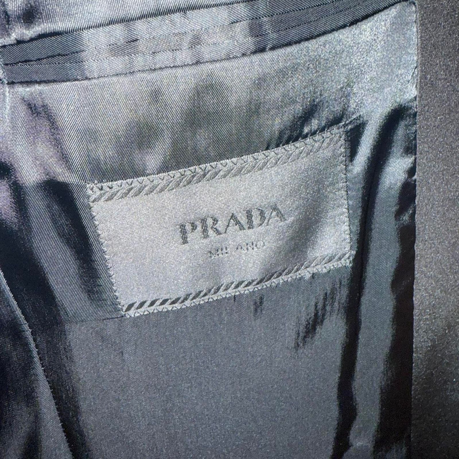 Prada Prada tuxedo jacket blazer Size 42R - 4 Thumbnail