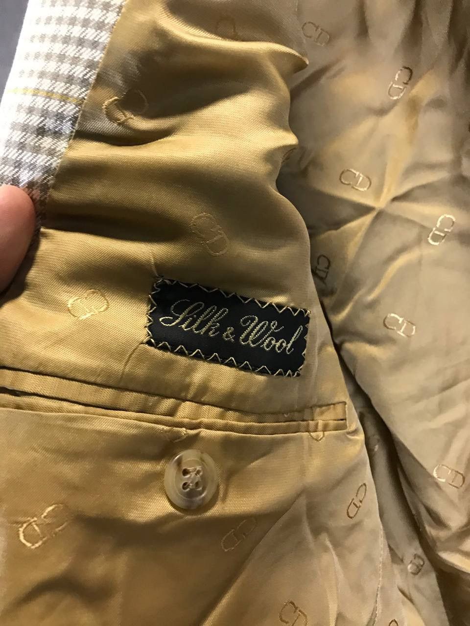 Christian Dior Monsieur Christian Dior Monsieur luxury designer vintage blazer Size 52R - 5 Thumbnail