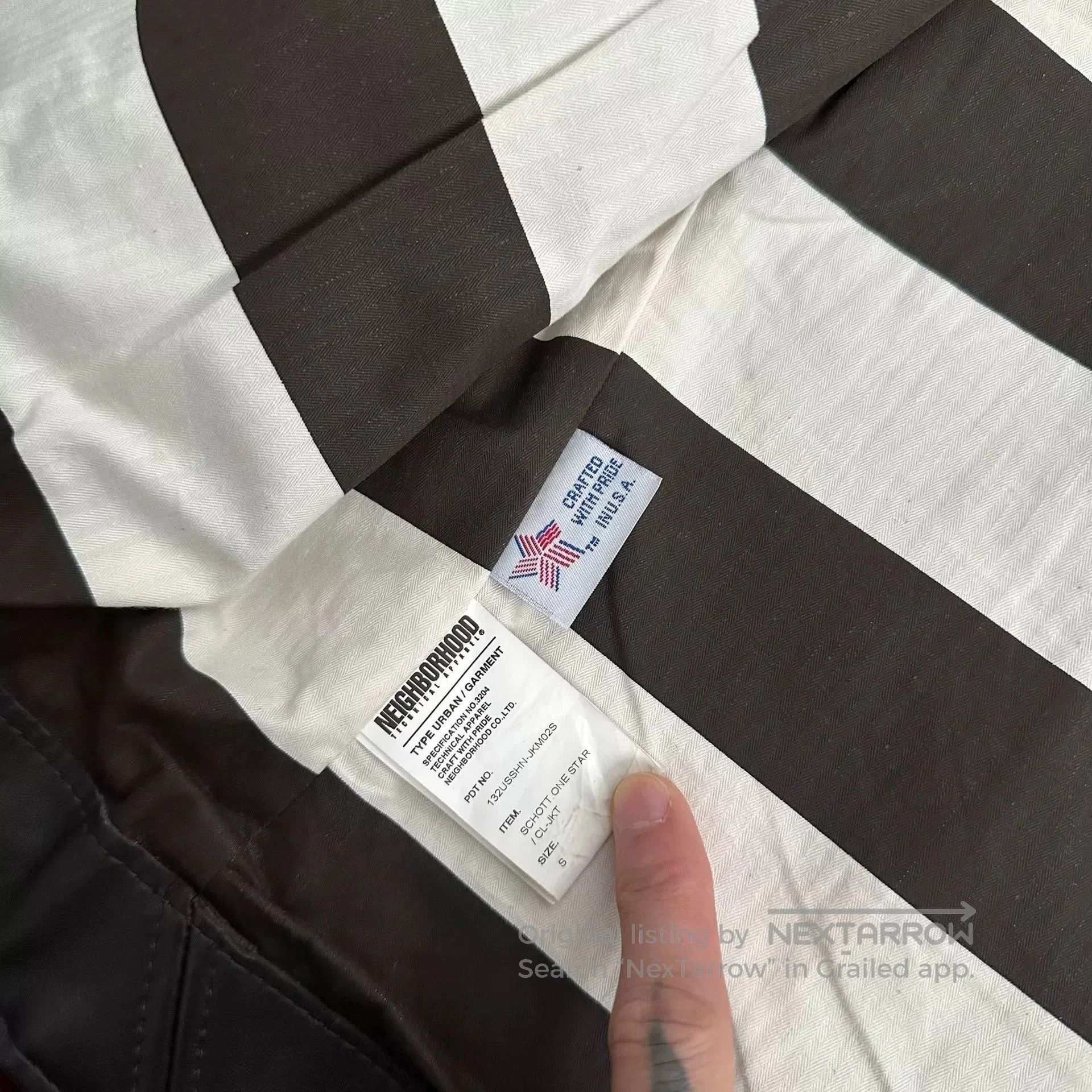 Neighborhood nbhd x schott leather jacket size 36. Size US S / EU 44-46 / 1 - 7 Thumbnail