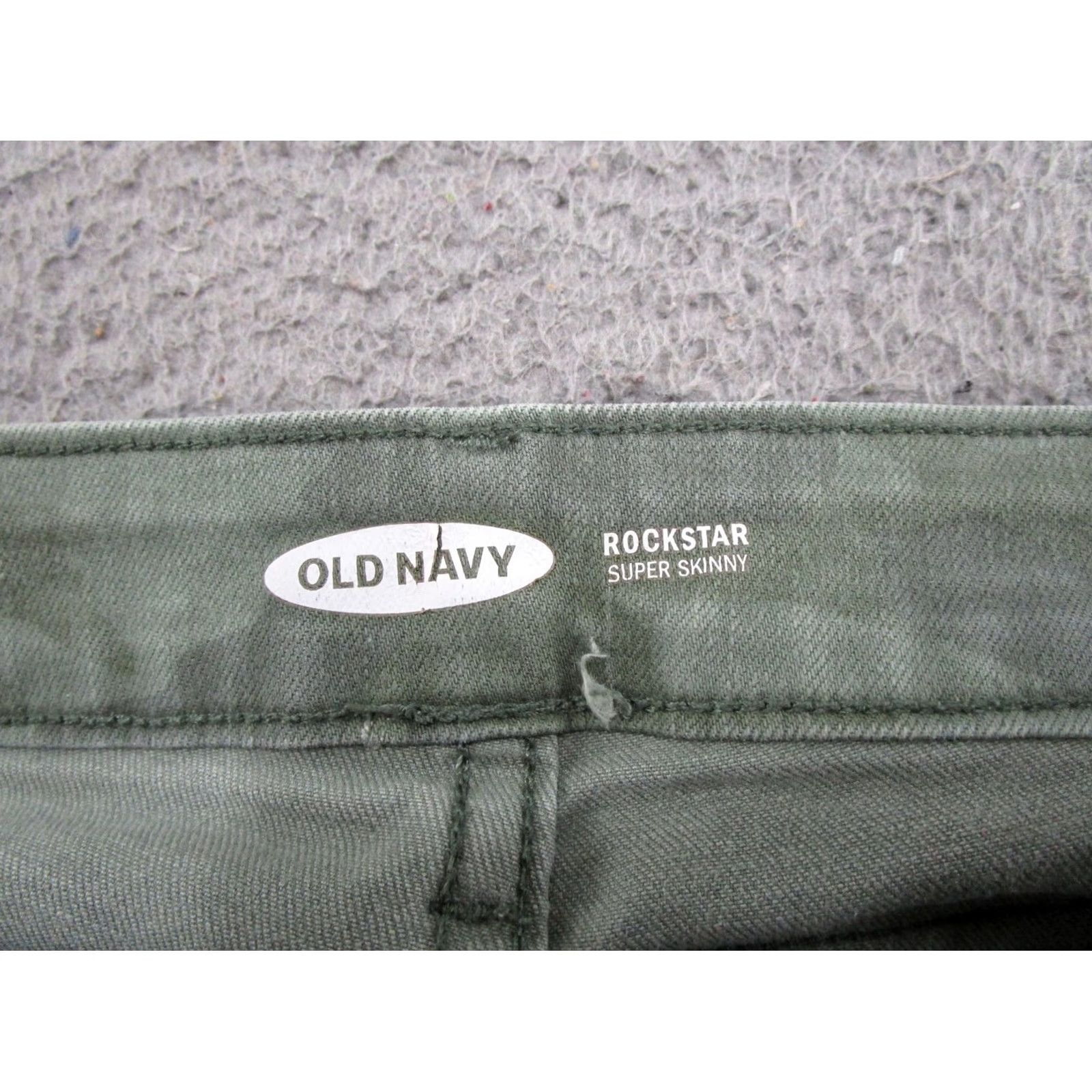 Old Navy Old Navy Rockstar Super Skinny Camo Camouflage Denim Jeans Womens Size 10 Size 32" / US 10 / IT 46 - 4 Thumbnail
