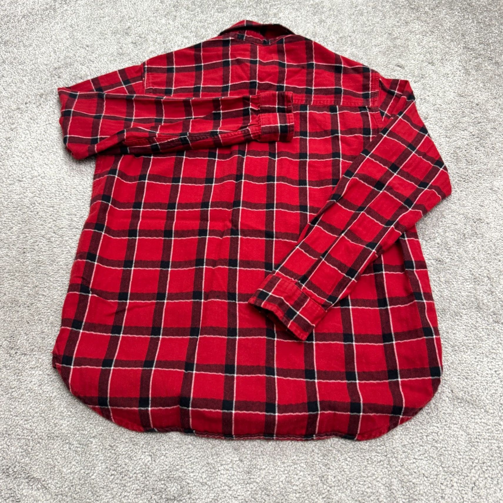 Abercrombie & Fitch VINTAGE Abercrombie & Fitch Flannel Shirt Men Small Red Black Plaid Casual Streetwear Size US S / EU 44-46 / 1 - 2 Thumbnail