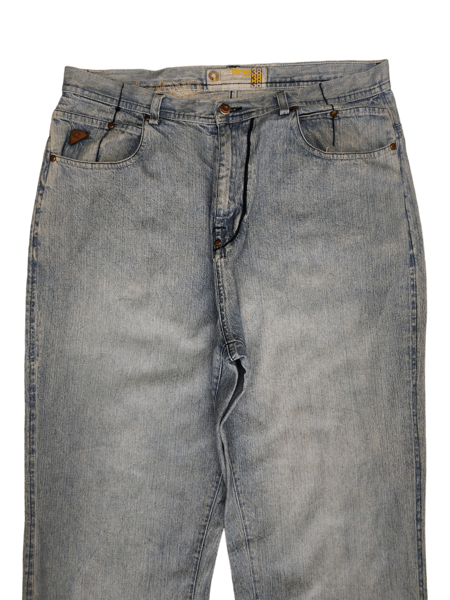 Akademiks Baggy Jeans Akademiks Denim Wide Loose Leg Y2k Jnco Size US 38 / EU 54 - 10 Thumbnail