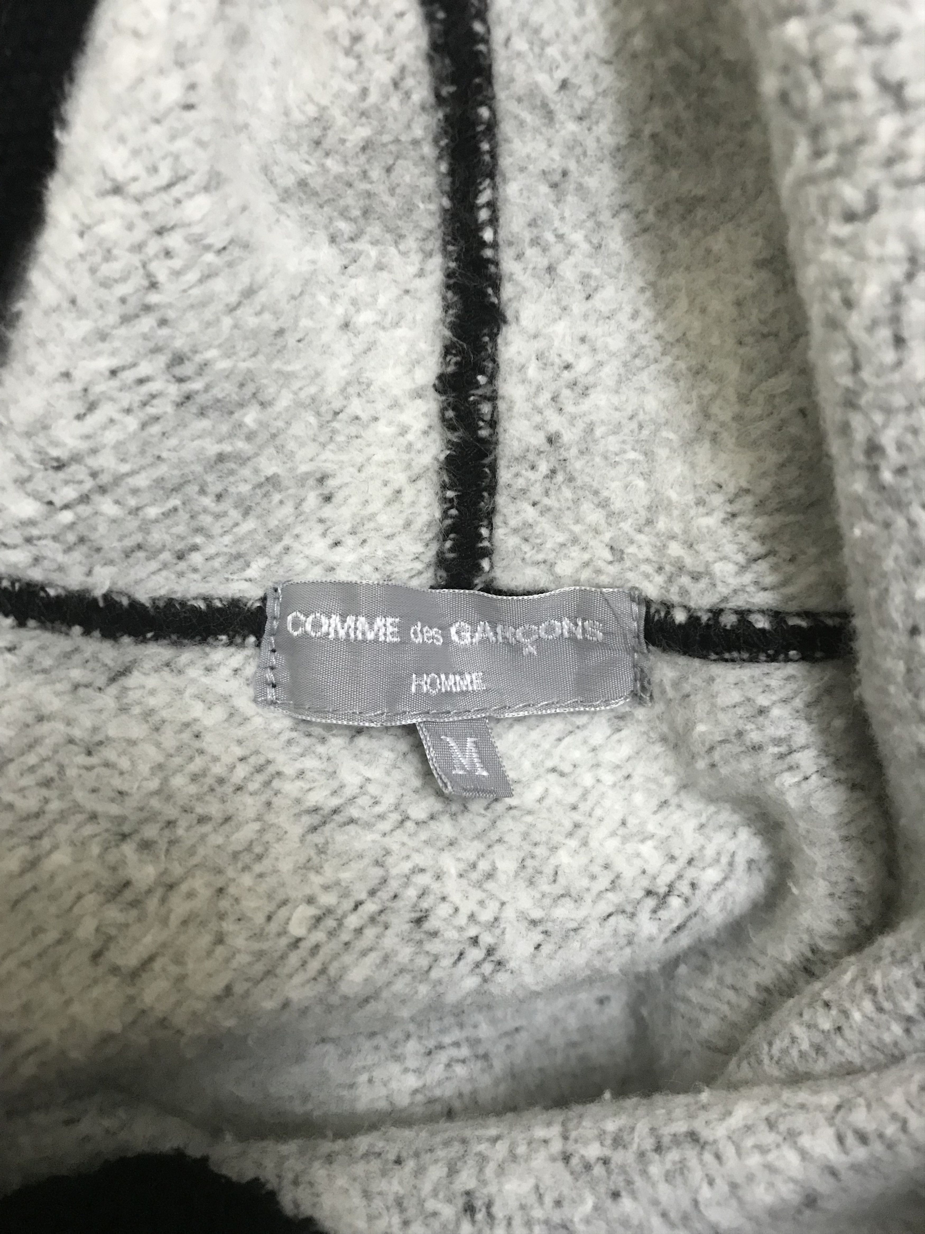 Comme des Garcons Comme des Garcon Black Hoodie Sweatshirt Size US M / EU 48-50 / 2 - 5 Thumbnail