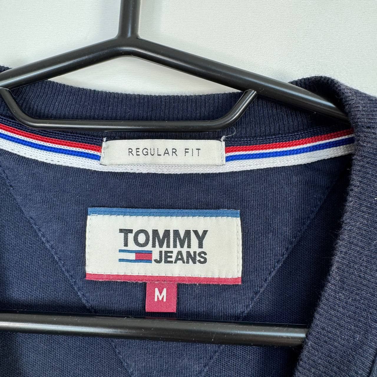 Tommy Jeans Tommy Jeans T-Shirt Navy Blue Big Logo Flag Tee Mens Size M Size US M / EU 48-50 / 2 - 3 Thumbnail