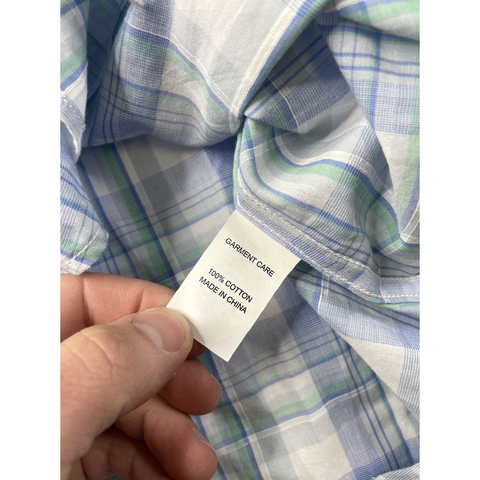 Vintage VINTAGE Castaway Nantucket Plaid Button-Down Shirt Men’s Medium Size US M / EU 48-50 / 2 - 7 Thumbnail