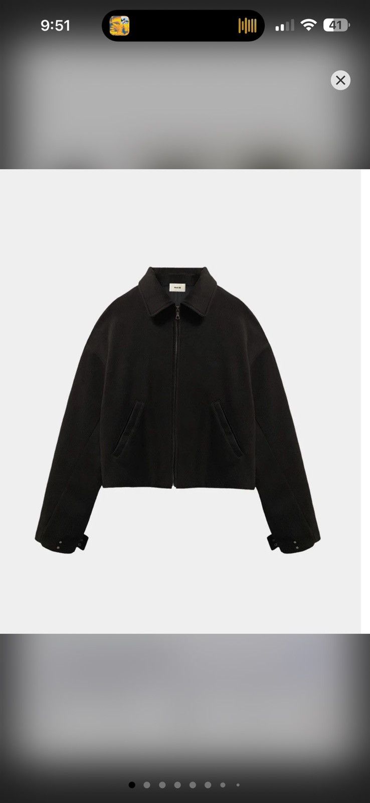 Vuja De Vuja De Ryan Mochi Jersey Jacket | Grailed