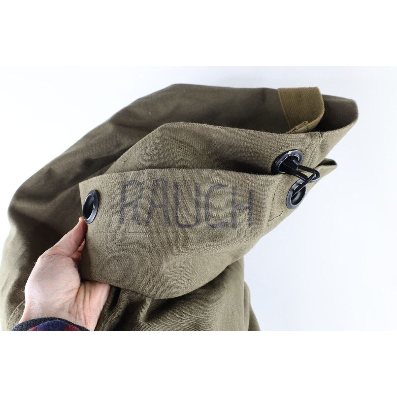 Vintage Vintage 90s Streetwear Canvas Top Loader Duffel Bag Size ONE SIZE - 8 Thumbnail