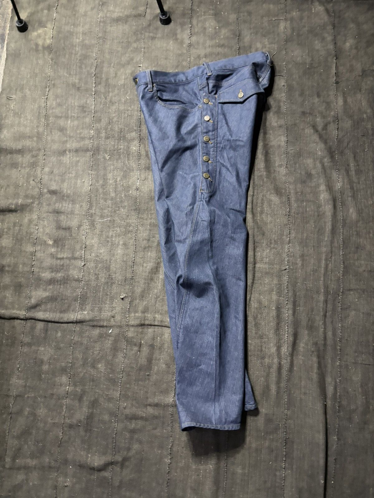 Final Home Final Home denim pants Mens size 3 (33w) blue Size US 33 - 4 Thumbnail