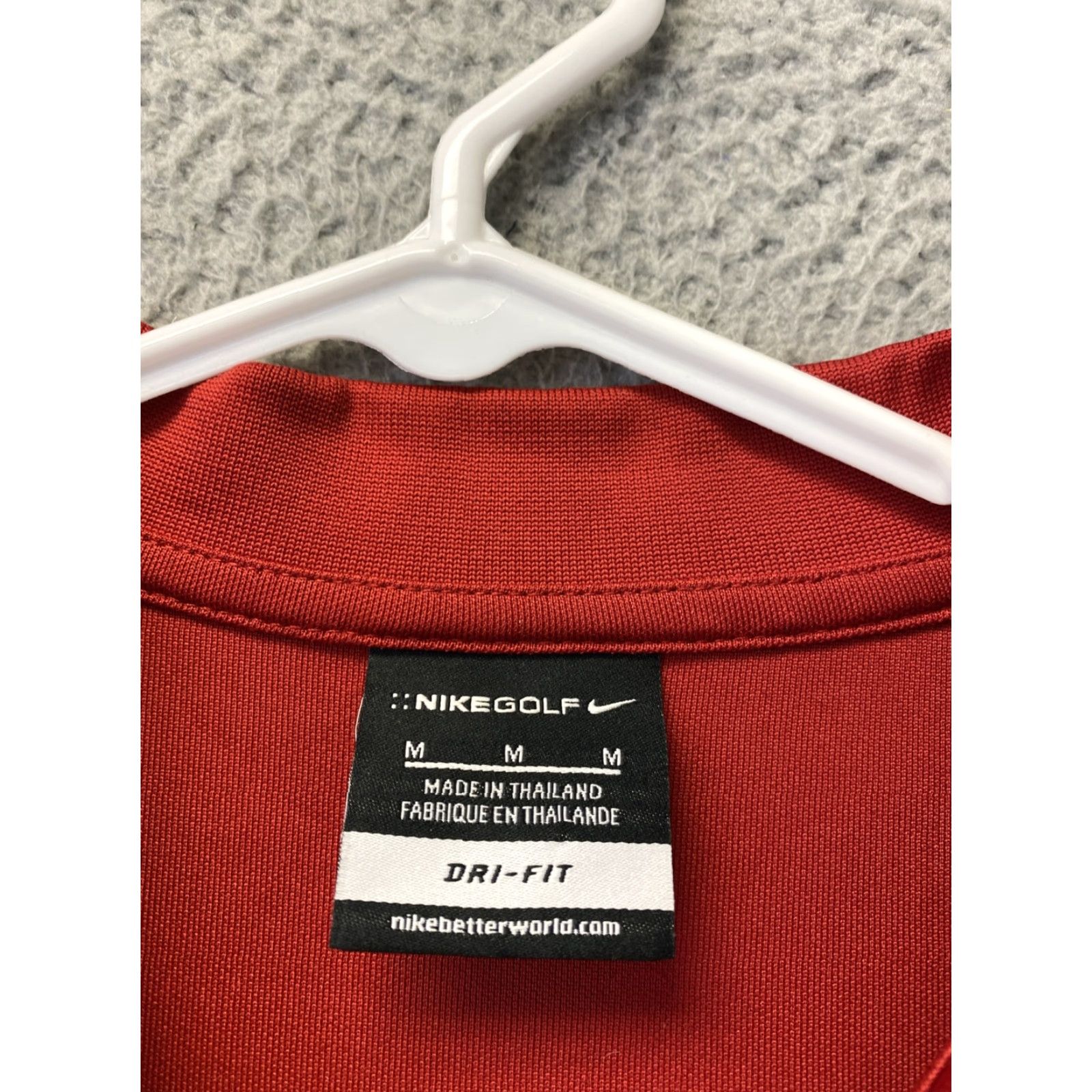 Nike Nike Golf Polo Shirt Mens M Red Dri-Fit Tour Performance /33-76 Casual Sports Size US M / EU 48-50 / 2 - 3 Thumbnail
