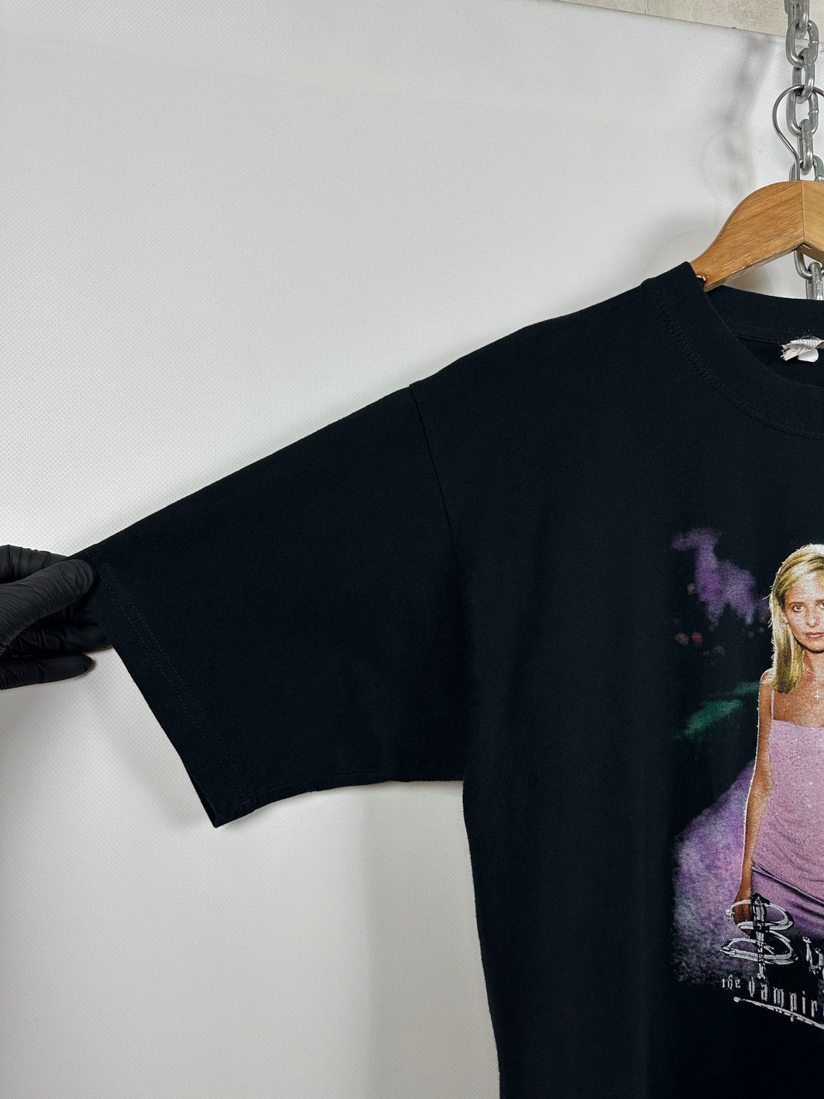 Vintage 1999 Vintage Buffy The Vampire Slayer Movie T-Shirt Size US M / EU 48-50 / 2 - 10 Thumbnail