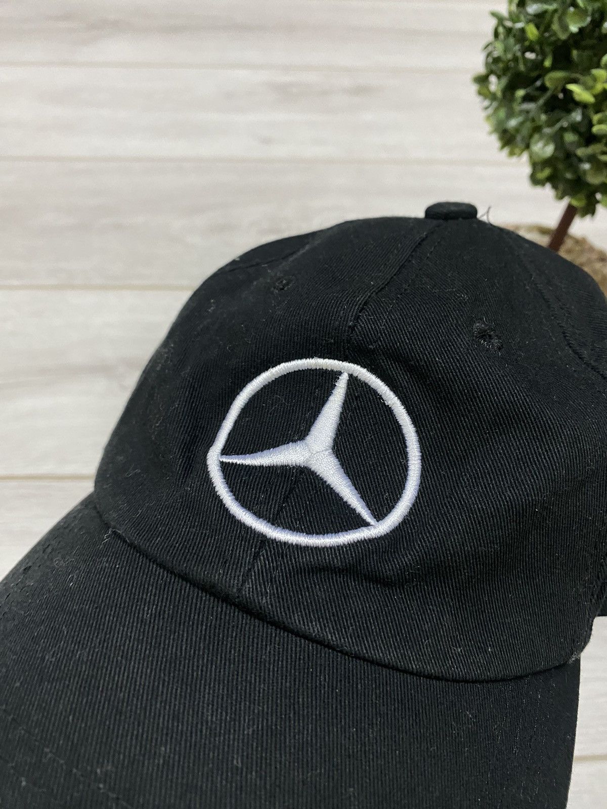 Mercedes-Benz Mercedes Benz vintage big logo cap Size ONE SIZE - 2 Thumbnail