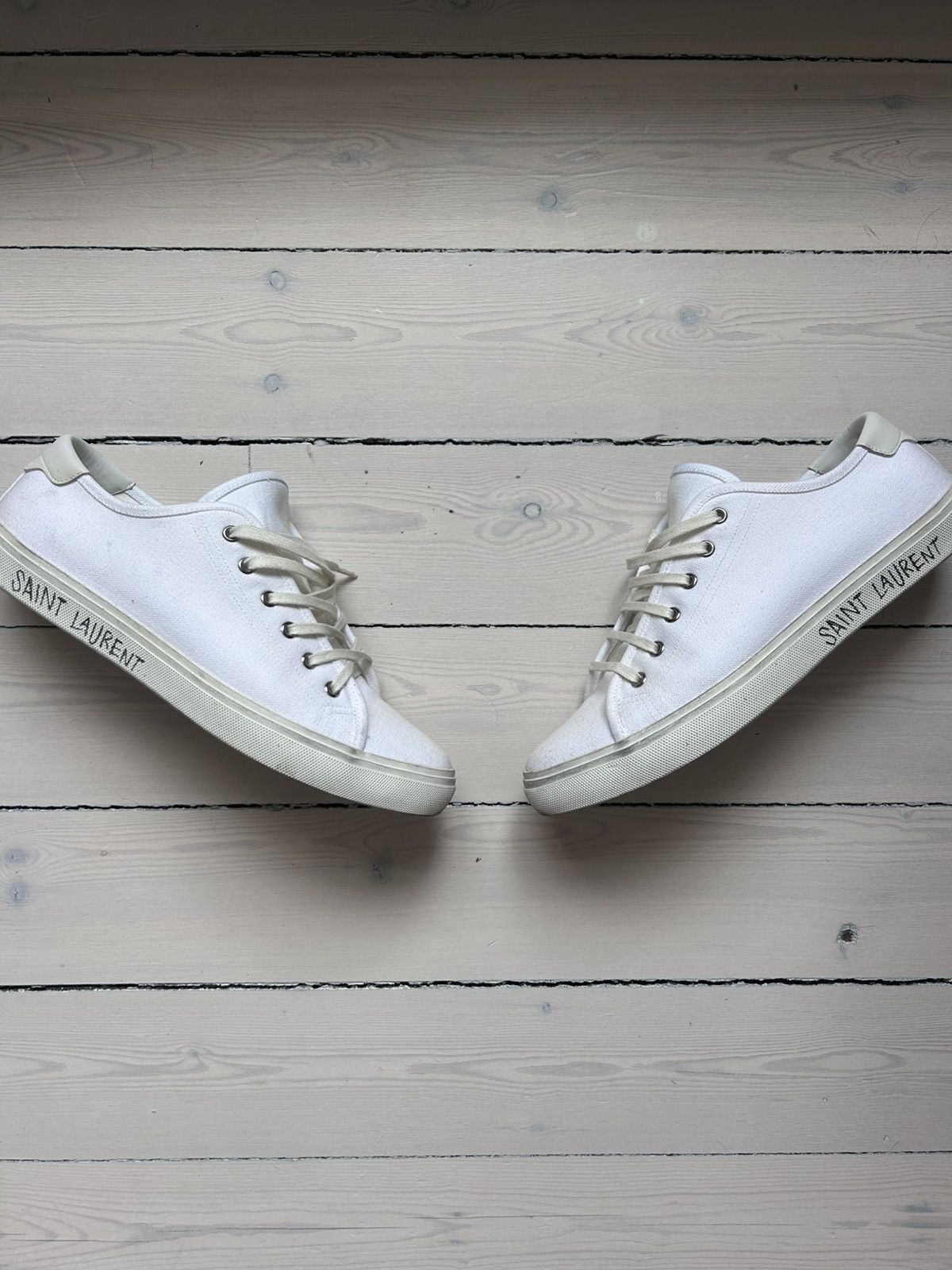 Saint Laurent Paris Saint Laurent Low Malibu Sneakers Size US 10 / EU 43 - 1 Thumbnail