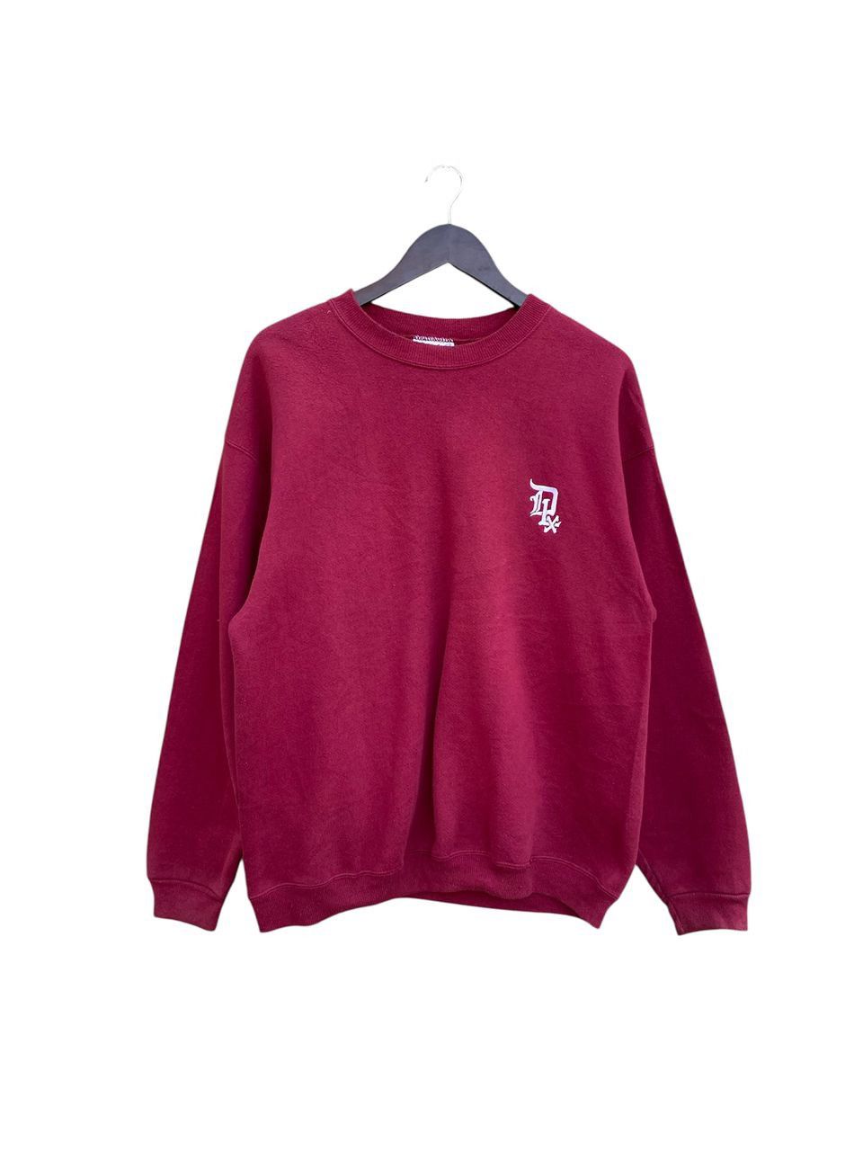 Hanes Vintage Hanes Heavyweight Crewneck Plain Sweatshirt Size US L / EU 52-54 / 3 - 1 Thumbnail