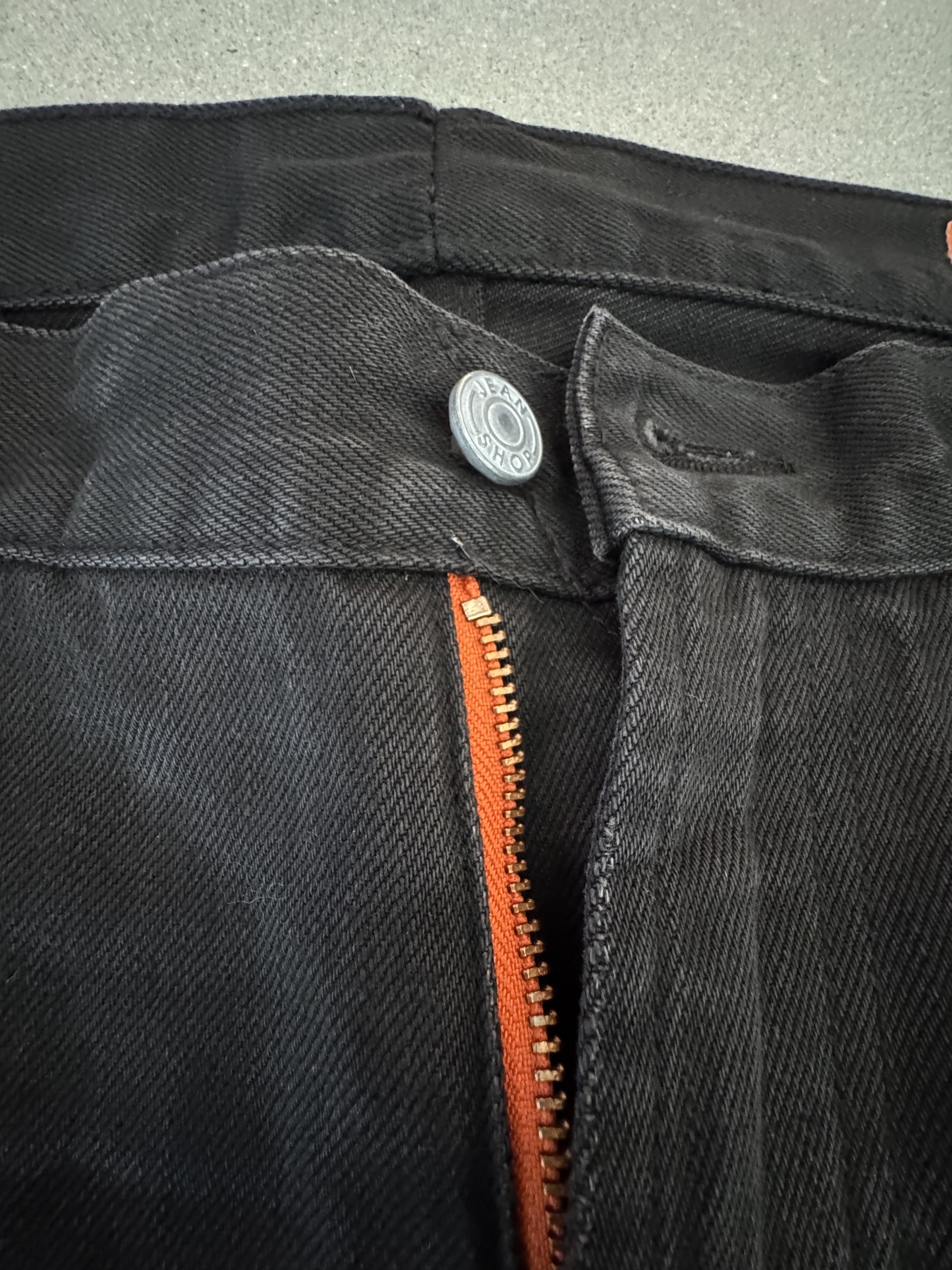 Jean Shop 'Mick' black jeans with custom detailing Size US 38 / EU 54 - 3 Thumbnail