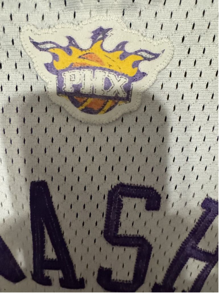 Adidas Phoenix Suns Steve Nash #13 Adidas Jersey White Men Sz L Size US L / EU 52-54 / 3 - 6 Thumbnail