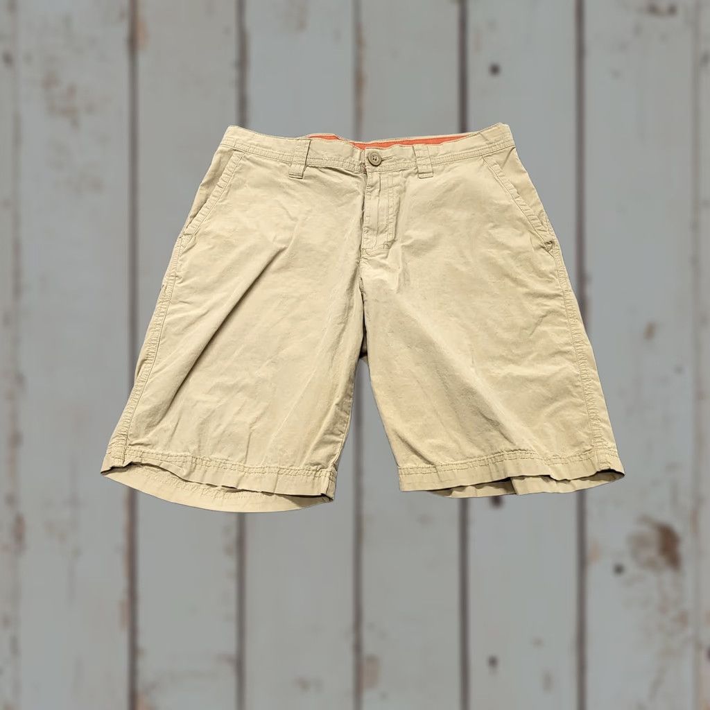 Vintage Columbia Shorts Men’s Size 32” Waist Tan Cotton Chino Pockets Khaki Preppy Golf Size US 32 / EU 48 - 1 Thumbnail