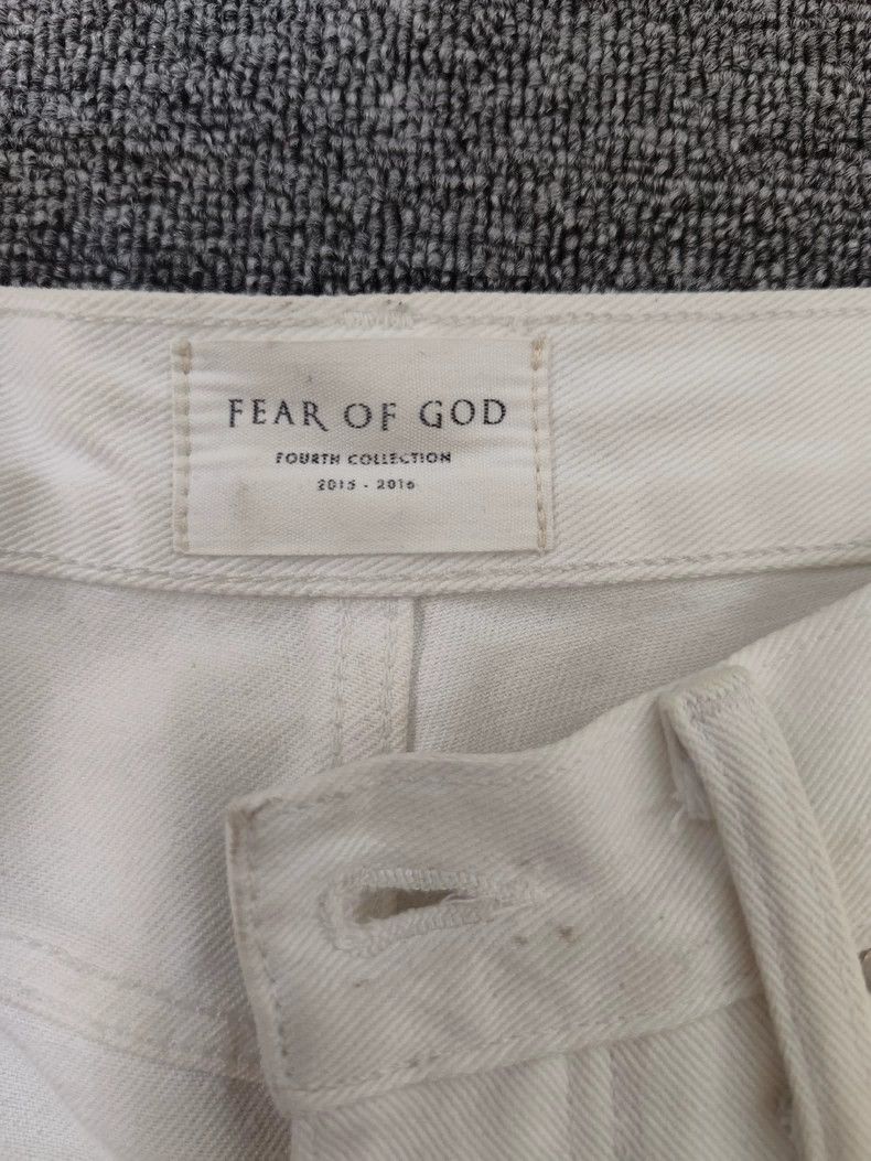 Fear of God Fear of God 4th white jeans Size US 29 - 4 Thumbnail