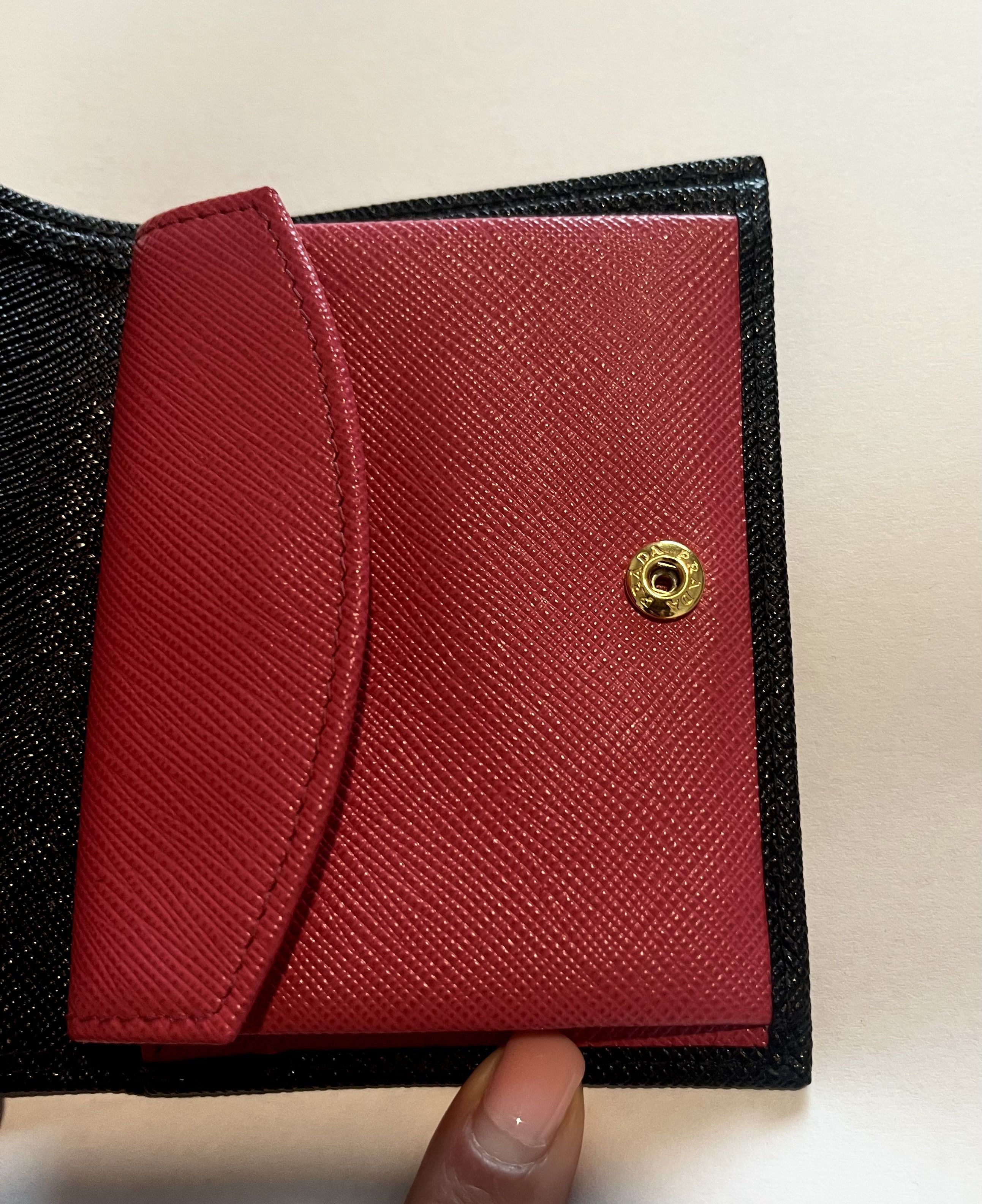 Prada Small Saffiano Leather Wallet Size ONE SIZE - 6 Thumbnail