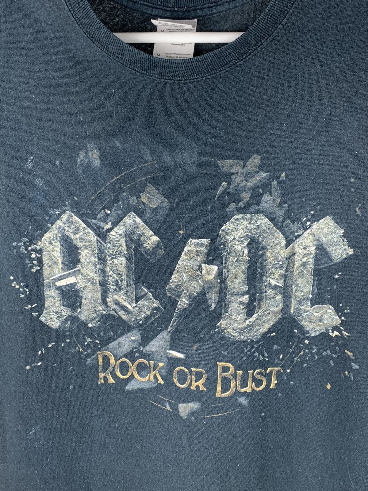 Band Tees AC/DC Rock or Bust Band Tee Black T-shirt Vintage Size US M / EU 48-50 / 2 - 4 Thumbnail