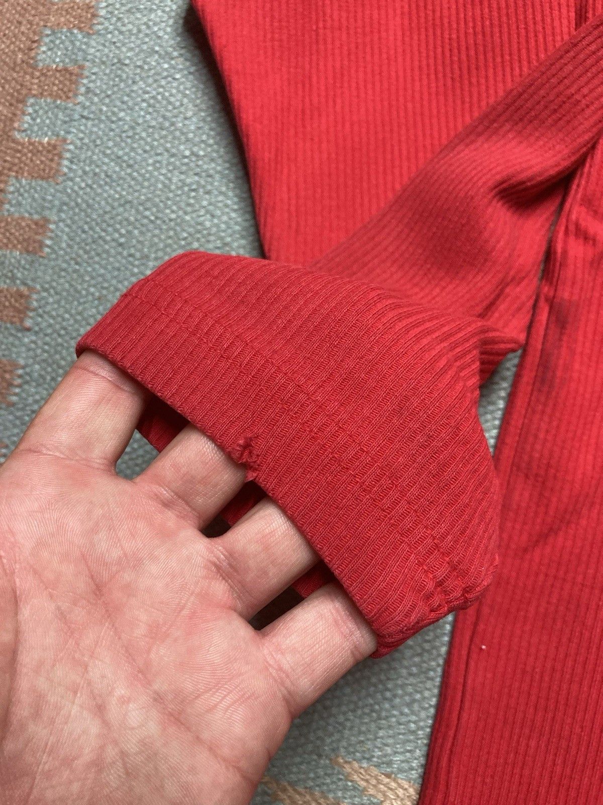 Vintage henley t shirt Marlboro unlimited promo ribbed cotton large Size US L / EU 52-54 / 3 - 2 Thumbnail