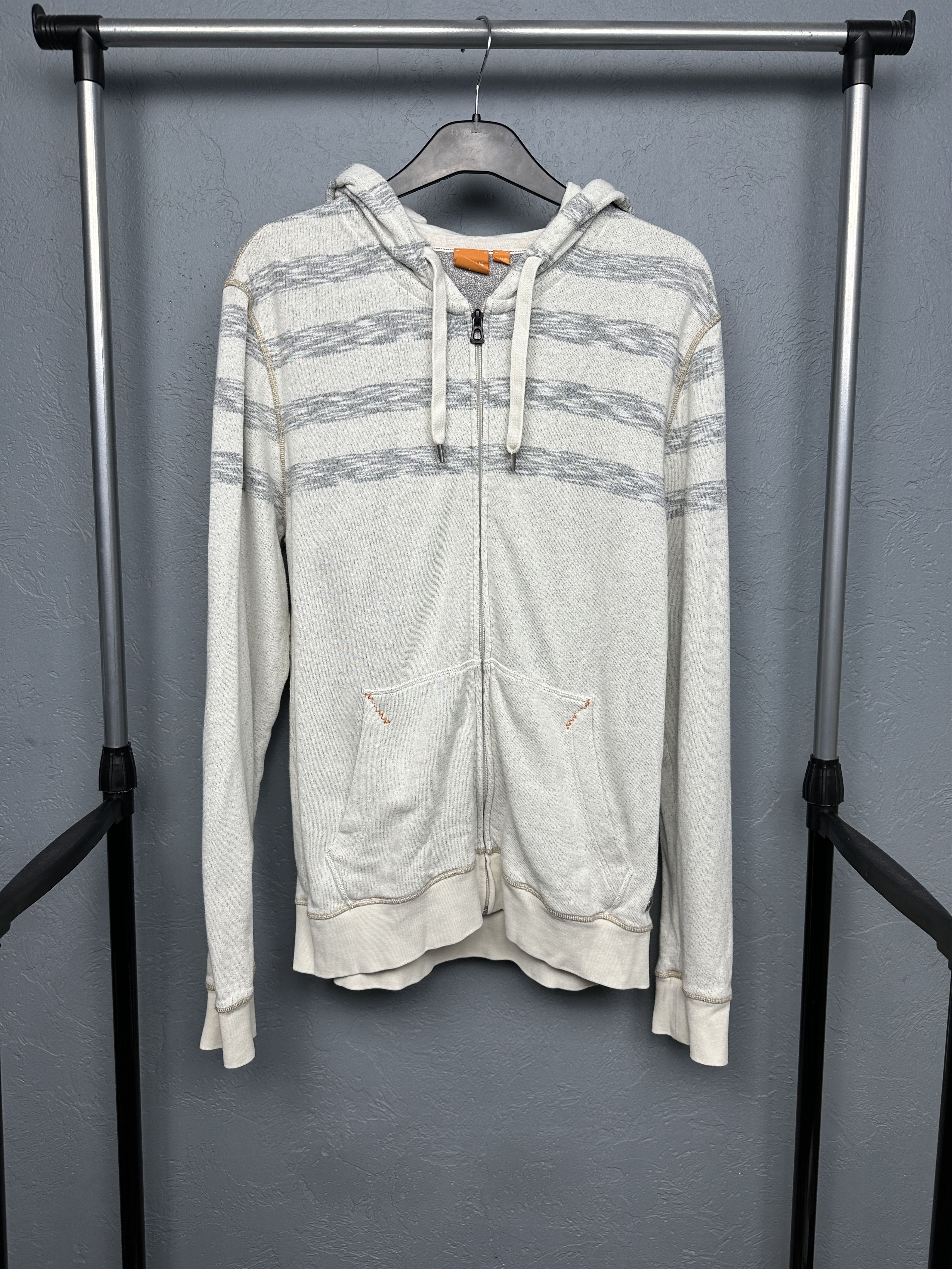 Hugo Boss Hugo Boss Mens Zip Hoodie Size US L / EU 52-54 / 3 - 1 Thumbnail