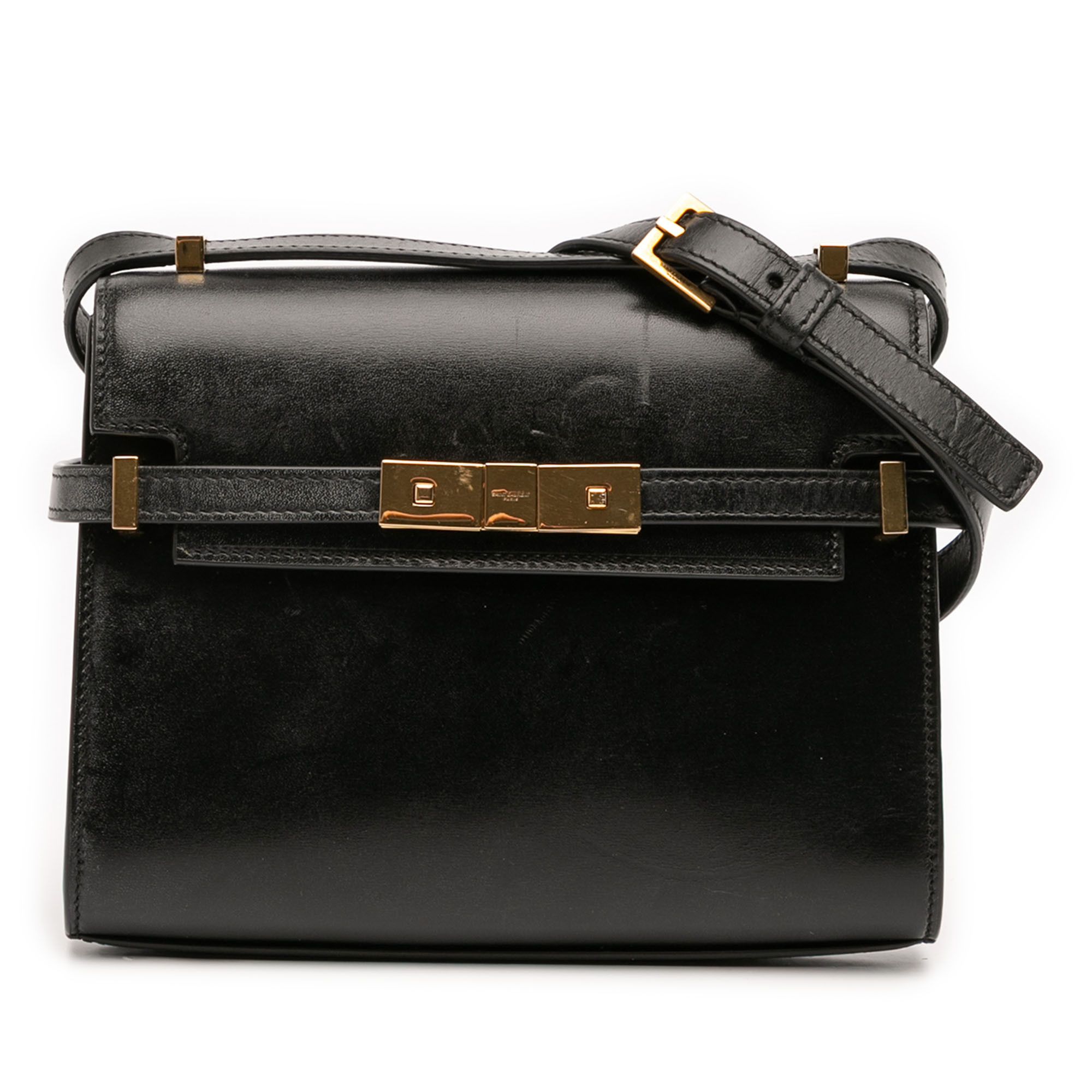 Yves Saint Laurent Yves Saint Laurent Mini Box Calfskin Manhattan Shoulder Bag Size ONE SIZE - 1 Thumbnail