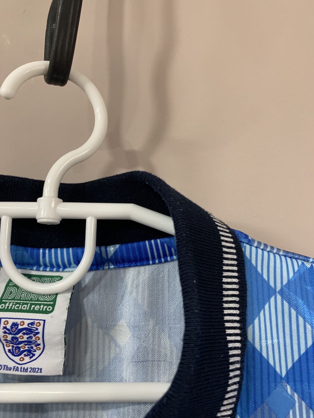 Other England Third Football Shirt Retro Score Draw Soccer Jersey Size US L / EU 52-54 / 3 - 6 Thumbnail