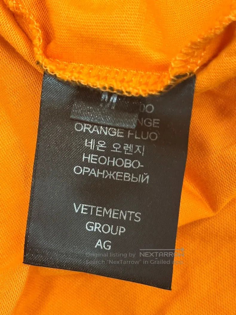 Vetements Vetements Racing T-Shirt Short Sleeve Size US M / EU 48-50 / 2 - 4 Thumbnail