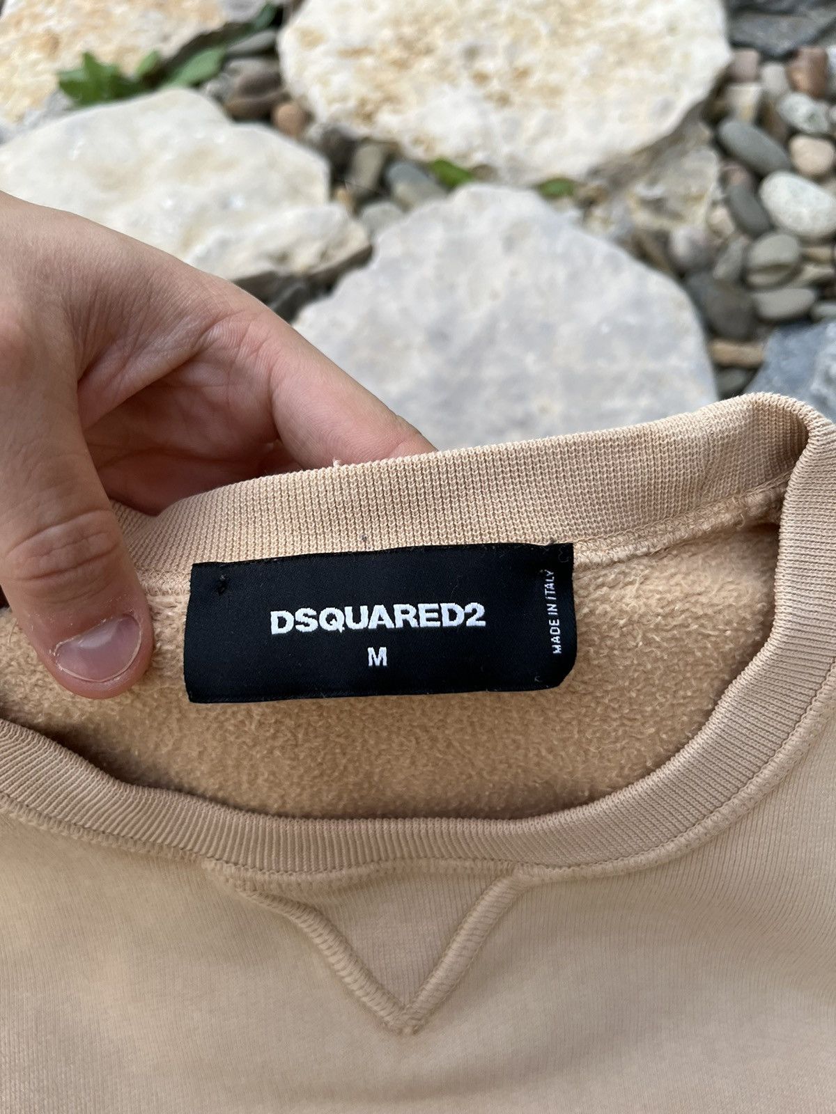 Cowboy Equipment × Designer × Dsquared2 Dsquared2 cowboy coffee ombre washed sweatshirt spellout Size US M / EU 48-50 / 2 - 14 Thumbnail