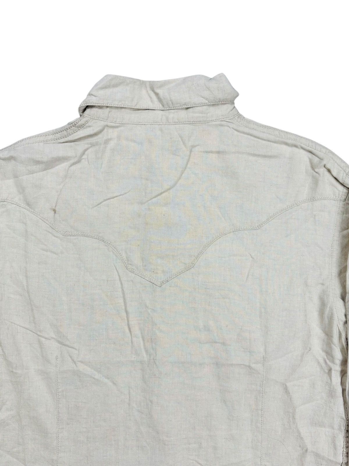 GOA 2000s GOA - Raw Unfinished Line Western Shirt Size US M / EU 48-50 / 2 - 3 Thumbnail