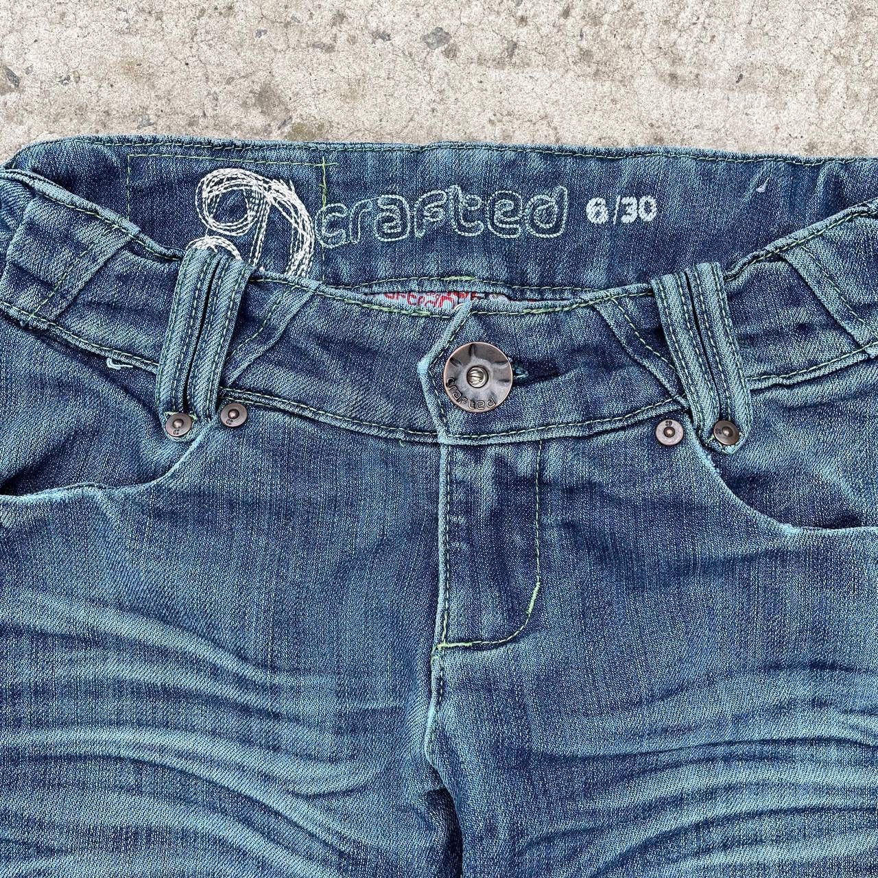 Levi's Made & Crafted Vintage Women’s Jeans Crazy Fit Y2K 00s USA Size 6/30 Size 28" / US 6 / IT 42 - 7 Thumbnail