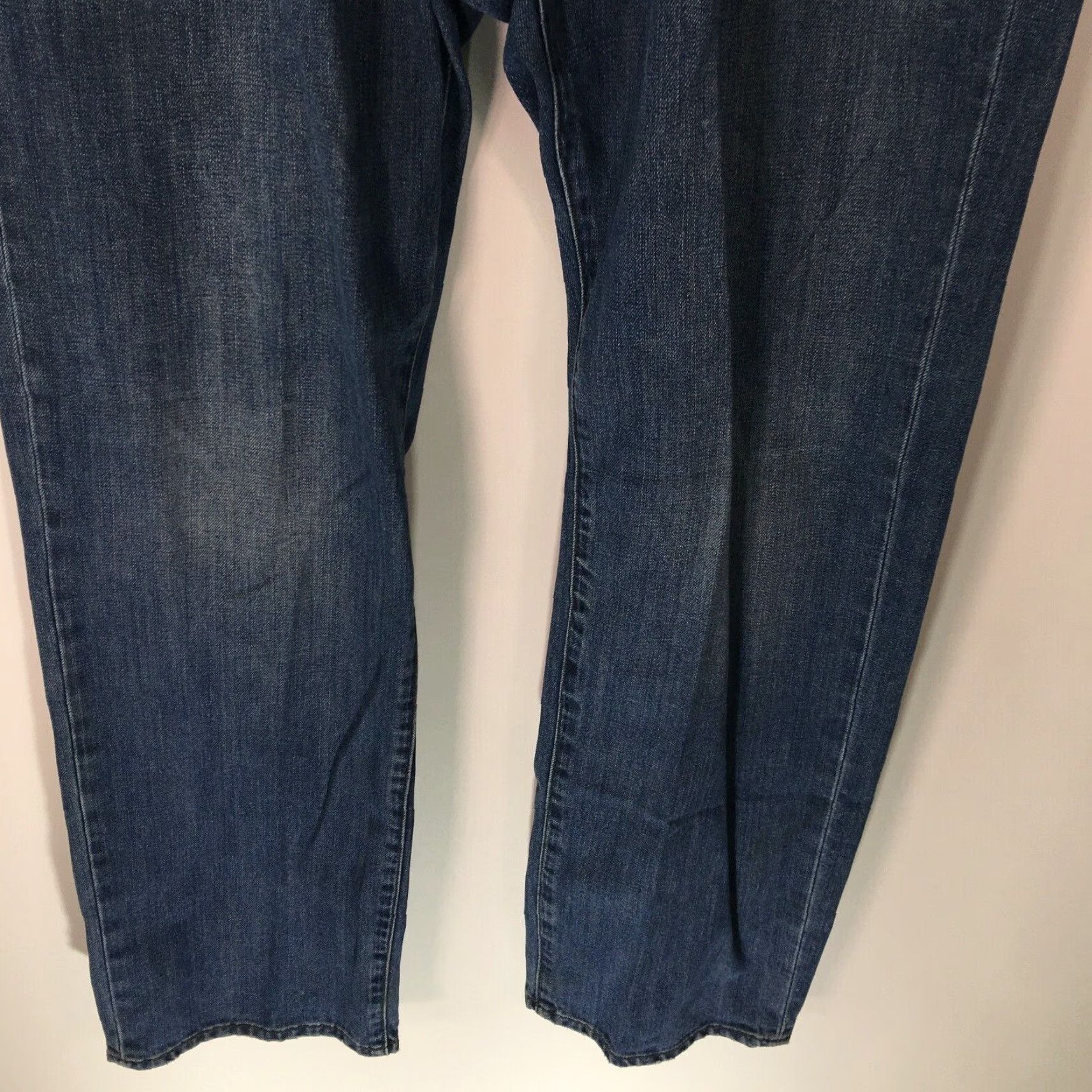 Nautica Nautica Men's Regular Straight Leg Blue Denim Jeans Size 34x36, 32" Inseam, Mid Rise, 100% Cotton, Modern Style Size US 34 / EU 50 - 4 Thumbnail